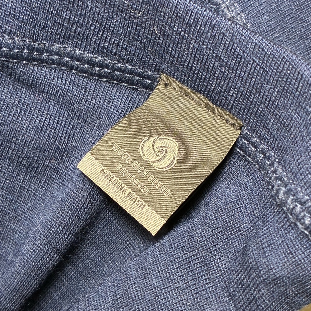 Mountain Warehouse Extreme Men's Wool Rich Blend Base Layer Navy Blue Large - Picture 9 of 9